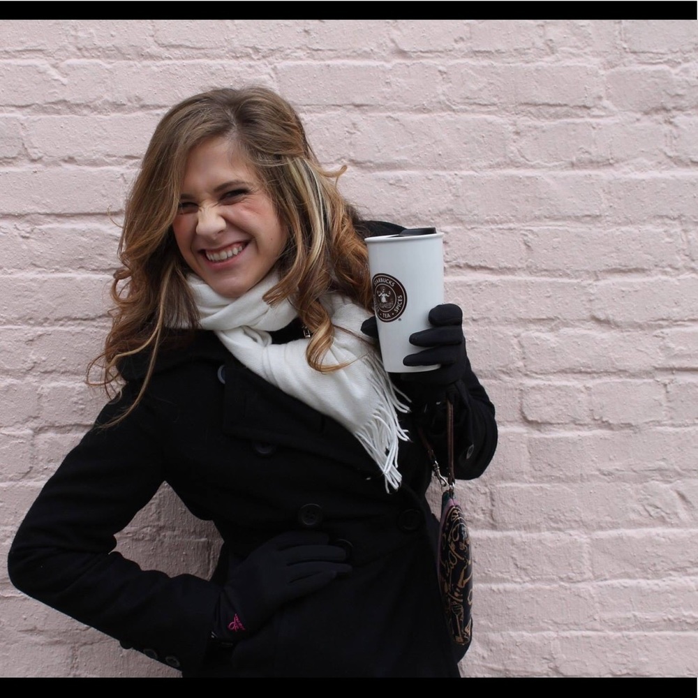 Black pea coat